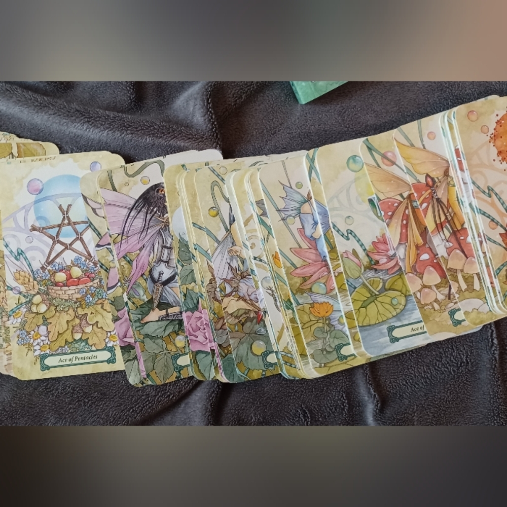 Mystic Fairy Tarot set w guidebook - Picture 5 of 10